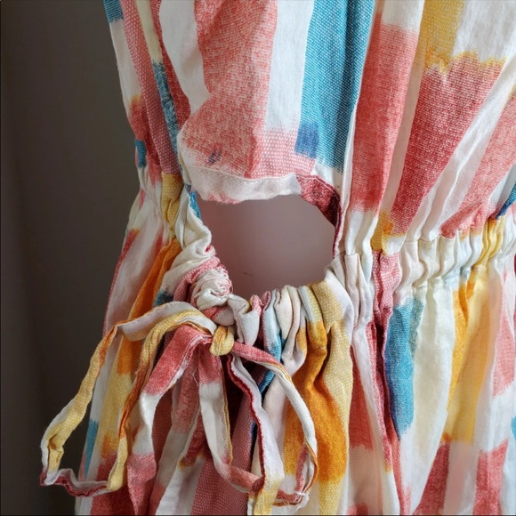 SOLD Anthropologie Lilac Painters Sides Dress - Picture 8 of 8